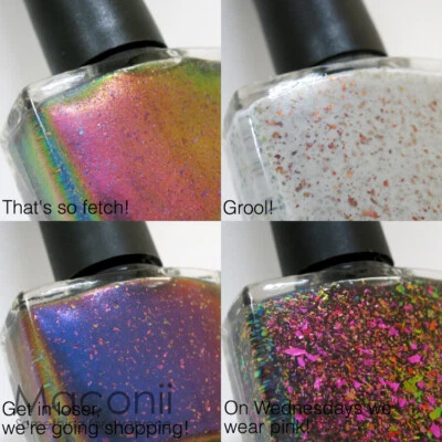 Ms. Sparkle - Queenbees & Wannabes Collection - Flakies Duochrome Nail Polish