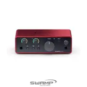Focusrite Scarlett Solo 4th Gen 2-in 2-out USB Audio Interface with 1 Mic Preamp