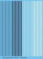 1/12 1/43 1/18 1/20 1/8 1/144 Black & White strips Decals TB Decal TBD390