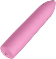 Pink Portable Waterproof Mini Bullet Vibrator, Ideal Rechargeable Bullet Vibrator for Travel
