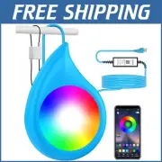IP68 Waterproof LED Pool Lights - 10W RGB Color Changing with Magnetic Base
