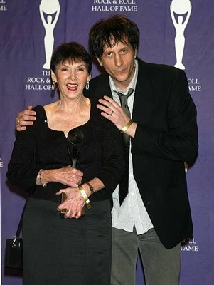 Inductee Joey Ramone's mother Charlotte Lesher and brother Mickey - Old Photo 2
