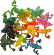 iplusmile 1Set Realistic Frog Figures Frogs for Party Decorations Figurine Decor and Educational Play for Fun Theme