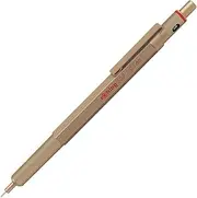 rOtring Rottling Mechanical Pencil Gold 600 2158796 0.5mm Mechanical Pencil Premium Writing Instrument Stationery German Drafting Pen Professional Ballpoint Pen