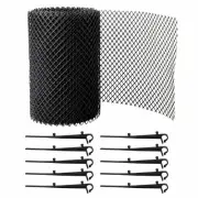 Reduce Overflow Balcony Flexible Cleaning Tool Gutter Guard Floor Stops Leaves