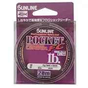 SUNLINE shockleader Salt Water Special pocket fluorocarbon 30m 22lb naturalclear