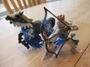 "NEW" Papo- Dragon King with Bow + Arrow + Horse.