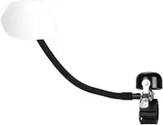 Bike Mirror Handlebar Mount,2 in 1 Mirror for Bike Handlebar - Rotatable Safe Rearview Convex Lens with Bell, 360 Degree Adjustable for Electric Scooter Mountain Road Riding