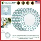 Eco-Friendly 6-Piece Recycled Glass Dinnerware Set with Classic Scandinavian ...