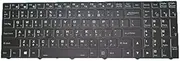 Laptop Backlit Keyboard for Gigabyte A5 X1 A5 K1 A7 X1 A7 K1 Traditional Chinese TW Black Frame New