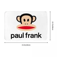 在飛比找蝦皮購物優惠-新款 Paul Frank (1) 浴室法蘭絨地墊 廁所衛生