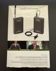 Audio Technica VHF Wireless Lavalier Microphone System W88-68-829