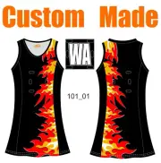 Performance A-line Netball Dress Kit Custom Racer/Full Back Women's Clothing 101