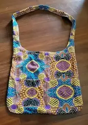 New Crossbody bag Australian Aboriginal print