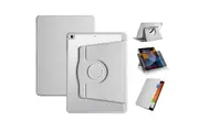 Rotating Case for Apple iPad 10th Generation 10.9 2022 Leather Swiveling Protective Cover-Gray