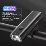 Bicycle Light Type-C Charging Bike2000mAh MTB Headlight Aluminum Flashlight Lamp