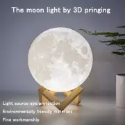 LED Night Lights Moon Lamp 3D Print Moonlight Timeable Dimmable Rechargeable Bed