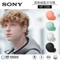 在飛比找PChome24h購物優惠-SONY WF-C500 真無線耳機 索尼公司貨 一年保固