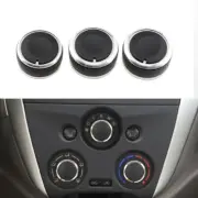 Panel Turning Switch Knob Buttons For Nissan Versa 3Pcs Heater A/C Control Knob (for: Nissan)