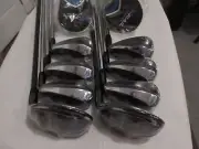 Cobra T-Rail 2 Iron Set - 4H, 5H, 6-PW, SW - Regular Flex Graphite & Steel - NEW