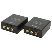 NEW Cat 5 A/V Extender Balun with IR Remote Sensor QC3681