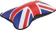 BESTOYARD Car Head Pillow Rest Ergonomic Neck Support Cushion with Removable Washable Cover Stylish Flag Design for Comfort During Travel Car Office Train Union Jack