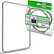 Oven Seal 450 x 340 mm with Original Code 00754066 754066 for Bosch for Siemens for Neff Oven Door Seal with 4 Hooks ONIX TECH