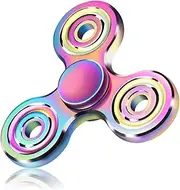 Fidget Spinner Toy Rainbow Hand Spinners Durable Stainless Steel Bearing High Speed Metal Material Hand Spinner Stress Relief Boredom Killing Time Toys