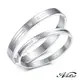 AchiCat 情侶手環 白鋼手環 傳遞的愛 單鑽手環 送刻字 單個價格 情人節禮物 B6020
