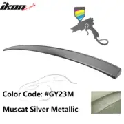 Fits 06-15 Honda Civic Sedan IKON Roof Spoiler PP #GY23M Muscat Silver Metallic (for: Honda Civic)