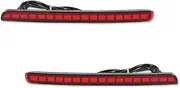 Tail light For Toyota For Corolla Hatchback 2019-2022 Tail/Brake Rear Fog Light Sequential Car LED Rear Bumper Reflector Lights Tail Lights(Red Lens)