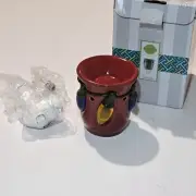 NIB SCENTSY Christmas Holiday Lights Wall Plug In Mini Wax Warmer Night Light