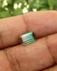 Natural Faceted Bi Colour Tourmaline Gemstone