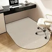 SaKaguro Office Chair Mat for Hardwood Floors, 120x80cm, Oversized Non-Slip Computer Desk and Chair Protector, Multi-Purpose Floor Protector for Home Office