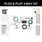 CURT 2016 Scion iA All Custom Wiring Harness, 4-Way Flat Output