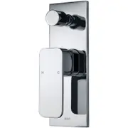 Ikon Seto Wall Mixer with Diverter Chrome