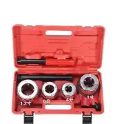 Manual Plumber Pipe Threading Kit Pipe Threading Dies Threading Machine Kit;;