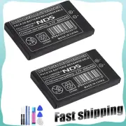 2 PCS Rechargeable Battery for Nintendo DS NDS NTR-003 NTR-001 with Tools Li-Ion