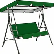 Waterproof Upper Cover Game for Outdoor Patio Swing, Upper Spare Cover for Swing and Cushion Cover, Waterproof, UV Resistant