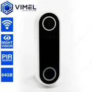 Professional 64GB Smart Door Bell WIFI Long Battery Wireless Security Camera IP
