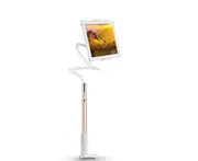 Universal Creative Retractable Lazy Phone Holder Tablet IPAD Metal Bracket Gooseneck Phone Holder-Gold