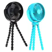 Pram USB Fan Pushchair Clip On Mini Fan for Outdoor Laptop Office Desktop Fan