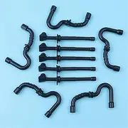 5Sets Gas Fuel Line Hose Oil Tube Hose Pipe for Stihl 017 018 MS180 MS170 Chainsaws Parts Replace #1130 647 9400/1130 358 7700