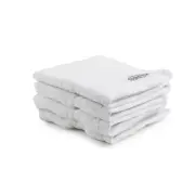 4pc Onkaparinga Flinders Bathroom Face Washers Set 30x30cm Cotton 600GSM White
