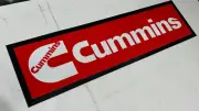 CUMMINS RUBBER BACKED BAR MAT RUNNER PERFECT FOR CATERPILLAR DETROIT DIESEL