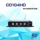 【昌運監視器】CD104HD 1進4出 HD-TVI/AHD/HDCVI/CVBS 4K 高清影像分配器