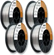 (4 Pack) PGN Flux Core Welding Wire - E71T-GS .030 Inch, 10 Pound Spool - Gasles