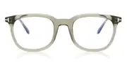 Tom Ford FT5904-B Blue-Light Block 096 Men's Glasses Green Size 50 - Private Health Rebate - Blue Light Block Available