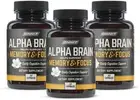 ONNIT Alpha Brain (90Ct) - over 1 Million Bottles Sold - Premium Nootropic Br...