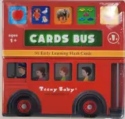 CARDS BUS Early Learning Flashcards Flash Cards for Ages 1+ Homeschool Learning